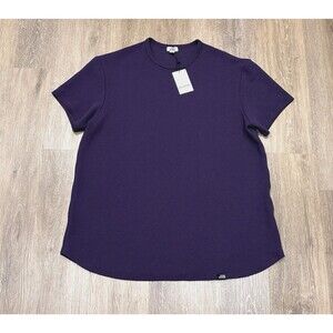 One Bone Shirt Mens 1 2XL Purple Bullet Tee Short Sleeve Stretch NEW